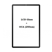 Screen glass for 'Pro+' Apple iPad Air 13 (2024) / Air 13 (2025) / black / glass + OCA XH 250um