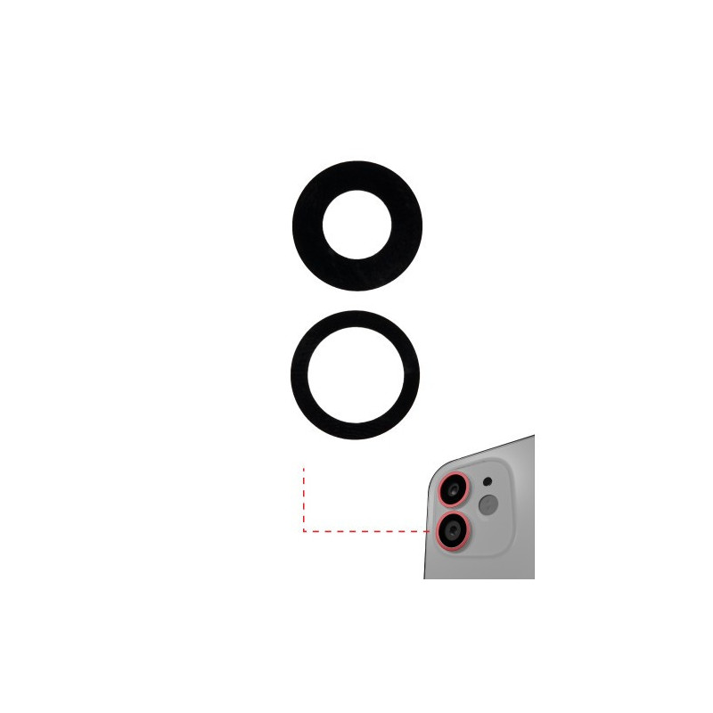 Rear camera glass for Apple iPhone 11 rear camera glass (2pcs) / PREMIUM /