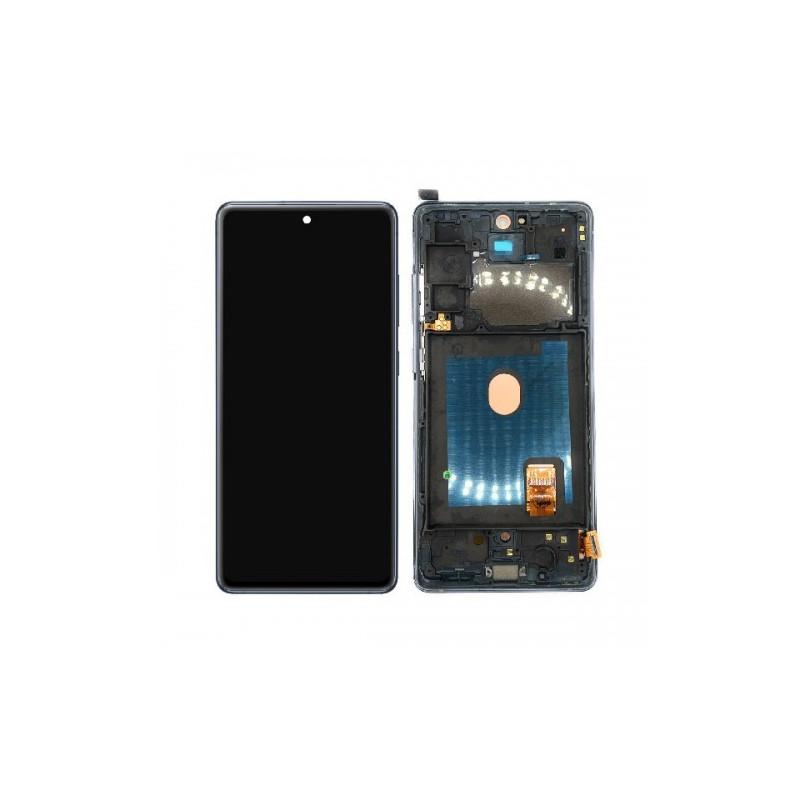 Ekranas skirtas Samsung G780 S20 FE (G781 S20 FE 5G) su rėmeliu / Cloud Navy Blue / HQ