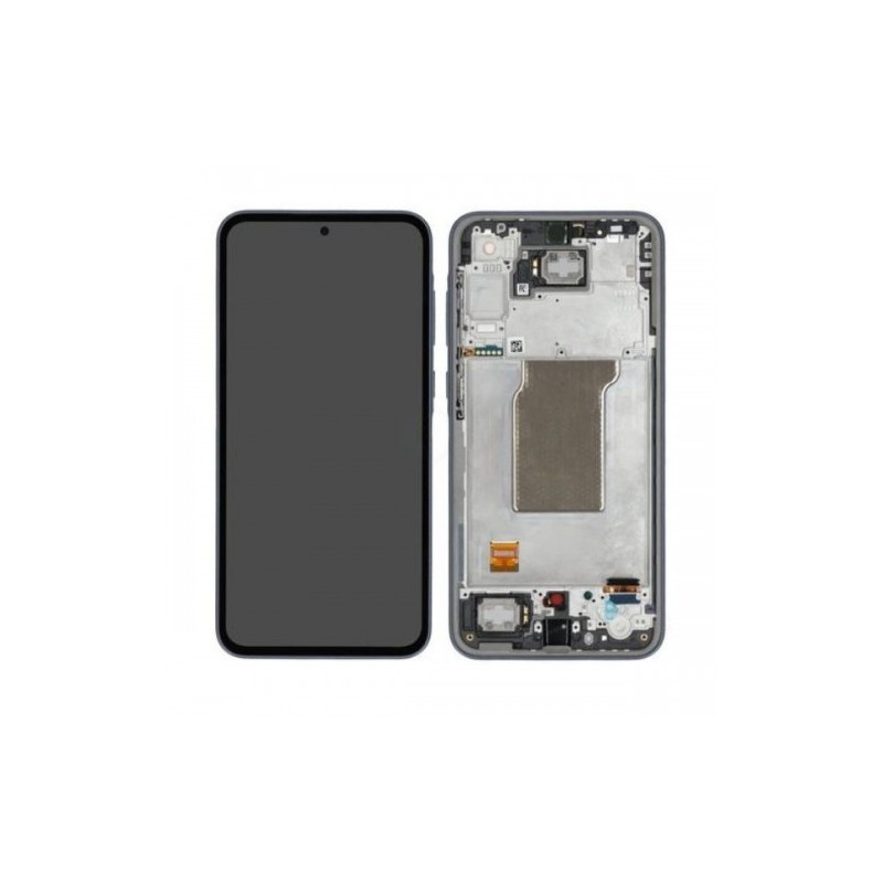 Ekranas skirtas Samsung A356 A35 5G su rėmeliu / Navy / HQ