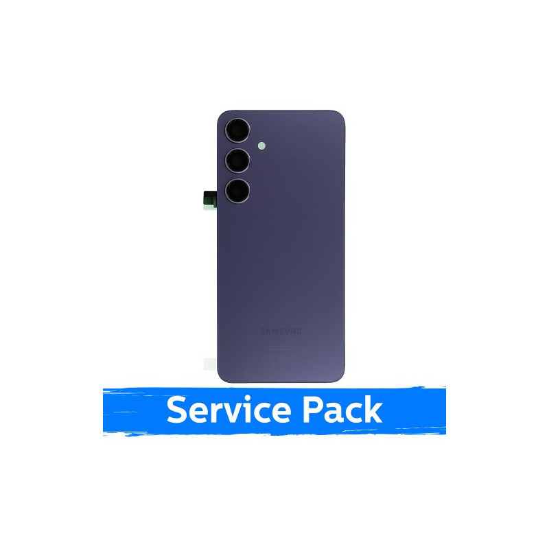 Back cover for Samsung S926 S24 Plus / Cobalt Violet / (Service Pack)