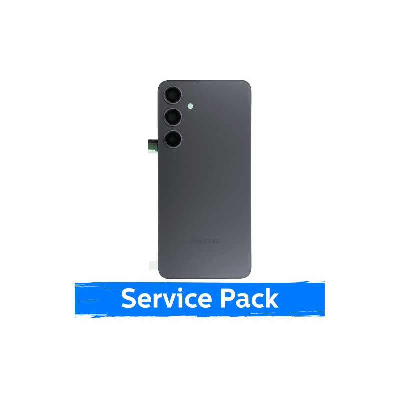 Galinis dangtelis skirtas Samsung S926 S24 Plus / Onyx Black / (Service Pack)