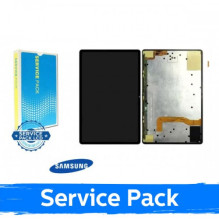 Screen for Samsung T970 / T976 Tab S7 Plus 2021 black (Service Pack)