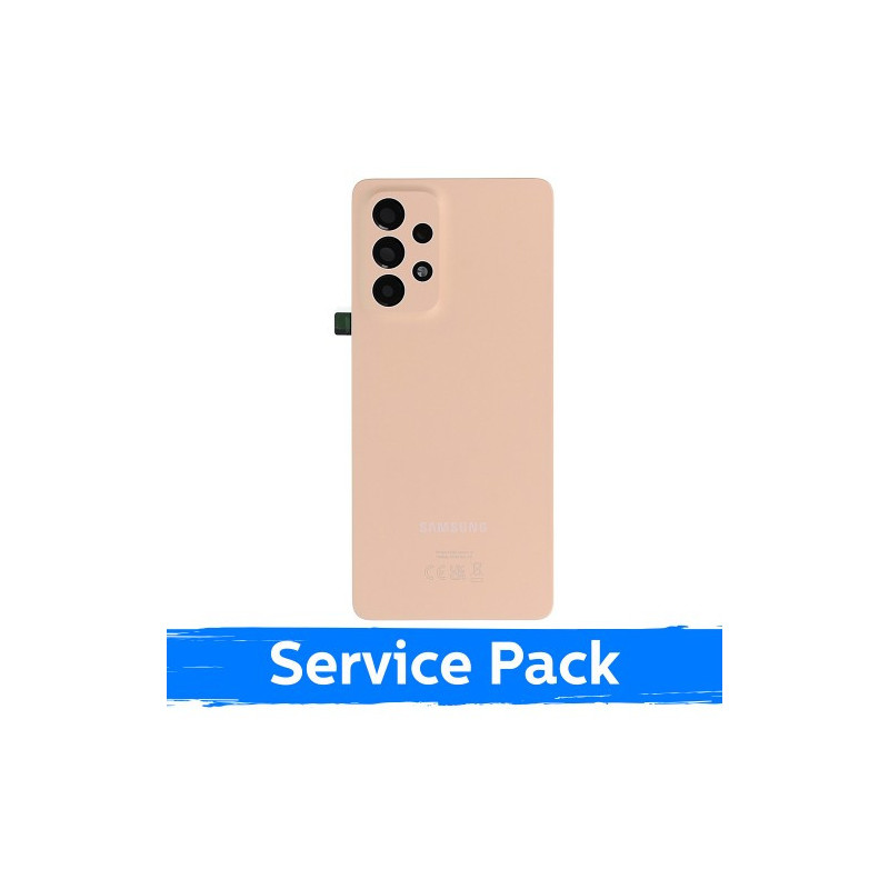 Galinis dangtelis skirtas Samsung A536 A53 5G / Awesome Peach / (Service Pack)