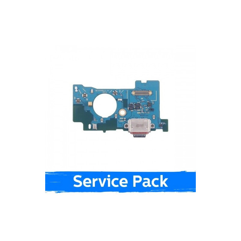 Krovimo lizdas skirtas Samsung G556 Xcover 7 su lanksčiąja jungtimi / plata (Service Pack)