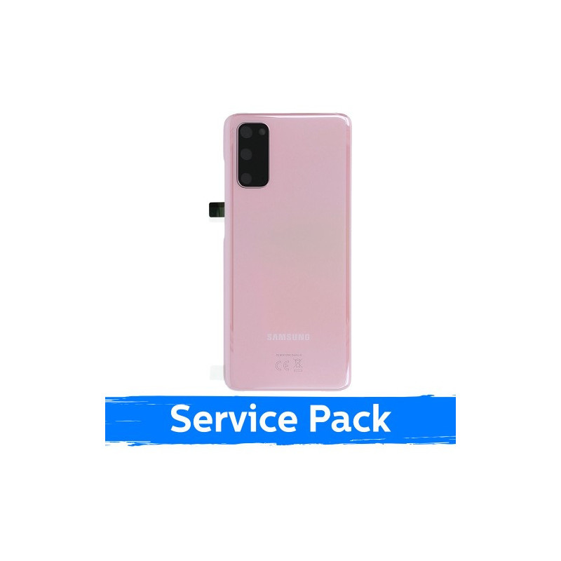 Galinis dangtelis skirtas Samsung G980 (G981) S20 / Cloud Pink / (Service Pack)