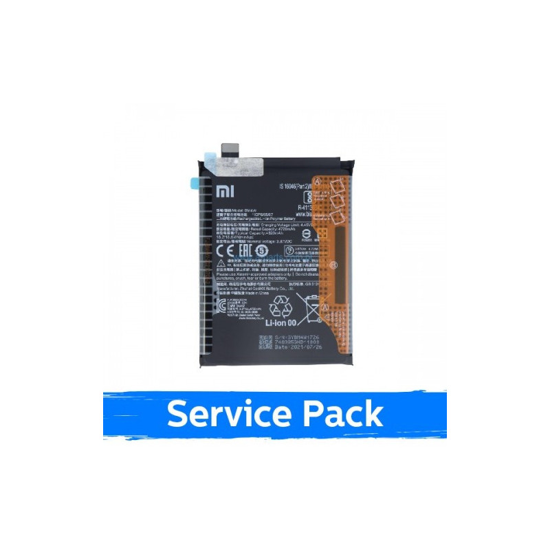 Battery for Xiaomi Redmi Note 12 Pro Plus 5G BP4J (Service Pack)