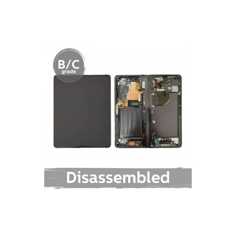 Screen for Samsung F946 Z Fold5 (INNER) with frame / Icy Blue / (9 / 10 used)