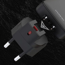 Charger Dudao 'A65Q' black (1xPD / 1xQC3.0)