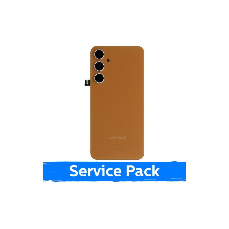 Galinis dangtelis skirtas Samsung S711 S23 FE / Tangerine / (Service Pack)