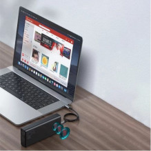 Išorinė baterija Baseus 'Amblight' juodas 30000mAh 65W (PD / QC3.0) Išorinė baterija Baseus 'Amblight' juodas 30000mAh 65W (PD / QC3.0)