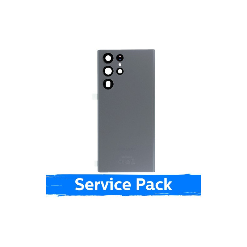 Galinis dangtelis skirtas Samsung S908 S22 Ultra / Graphite / (Service Pack)