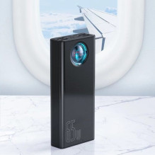 Išorinė baterija Baseus 'Amblight' juodas 30000mAh 65W (PD / QC3.0) Išorinė baterija Baseus 'Amblight' juodas 30000mAh 65W (PD / QC3.0)