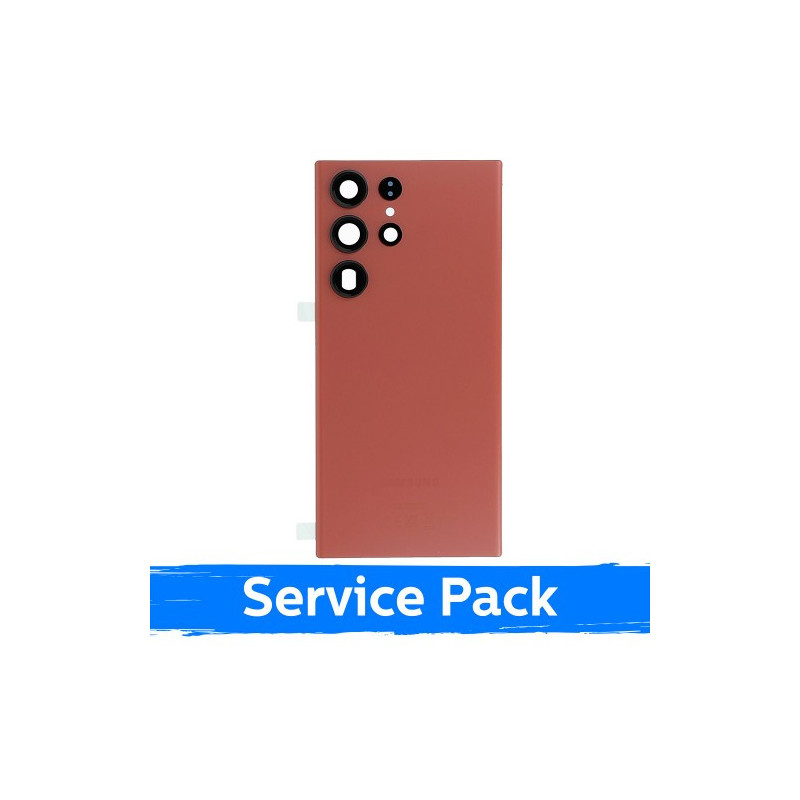 Galinis dangtelis skirtas Samsung S918 S23 Ultra / Red / (Service Pack)