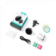 Automobilinis laikiklis Joyroom 'JR-ZS387' juodas / (bevielis krovimas 15W) (magnetinis / grotelėms)