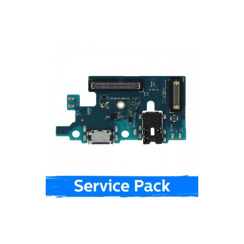 Krovimo lizdas skirtas Samsung M317 M31s 2020 su lanksčiąja jungtimi / plata originalus (Service Pack)