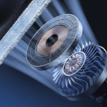 Automobilinis laikiklis Joyroom 'JR-ZS387' juodas / (bevielis krovimas 15W) (magnetinis / grotelėms)