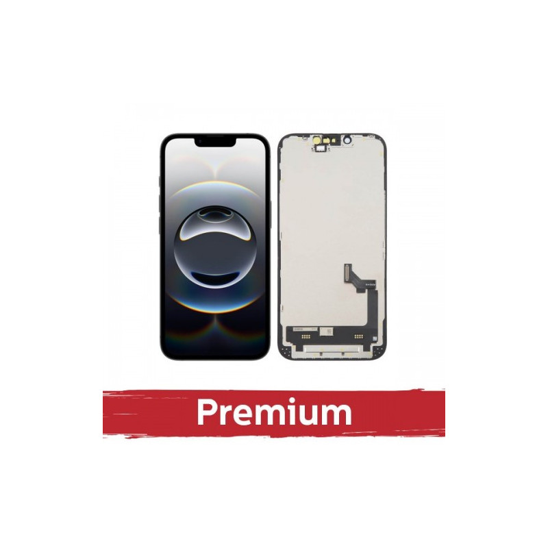 Screen for iPhone 16e black (INCELL / Premium) / *Removable IC* /