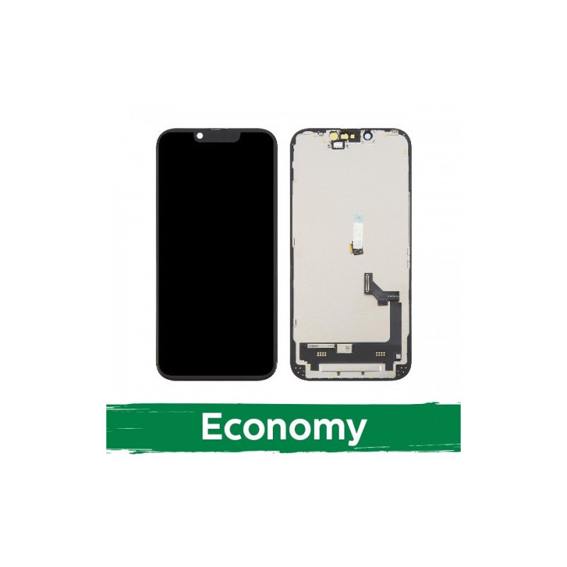 Screen for iPhone 16e black (INCELL / Economy) / *Removable IC* /
