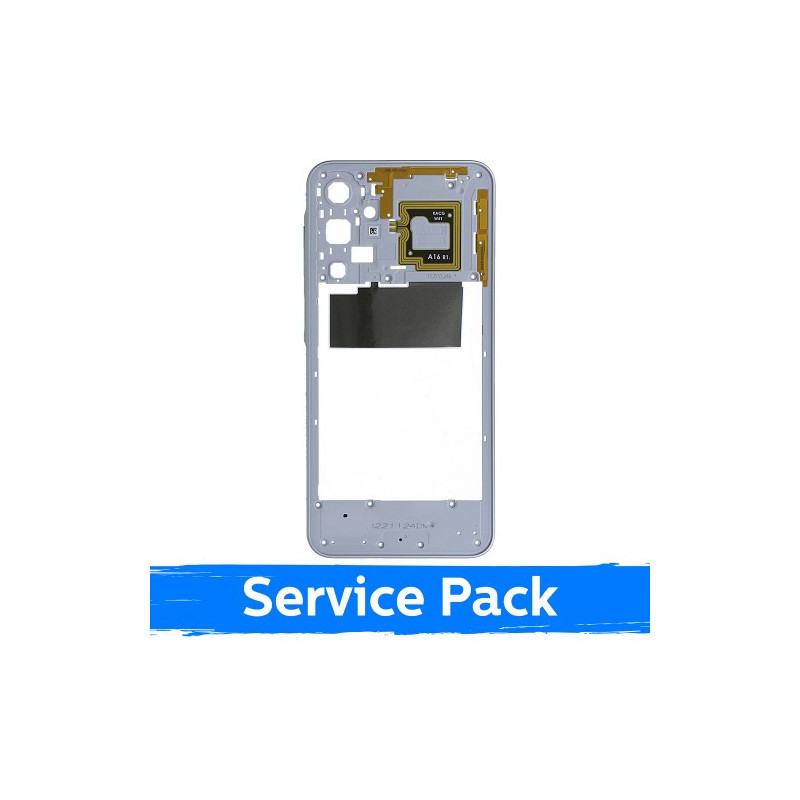 Galinis dangtelis skirtas Samsung A166 A16 5G / Light Grey / (Service Pack)