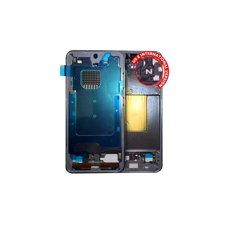 Ekrano rėmas / vidinis korpusas skirtas Samsung S926 S24 Plus (Sapphire Blue)