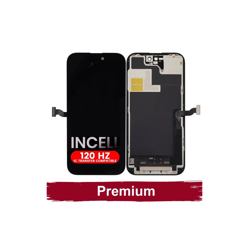 Ekranas skirtas iPhone 14 Pro juodas (120Hz / INCELL / Premium) / *Removable IC* /