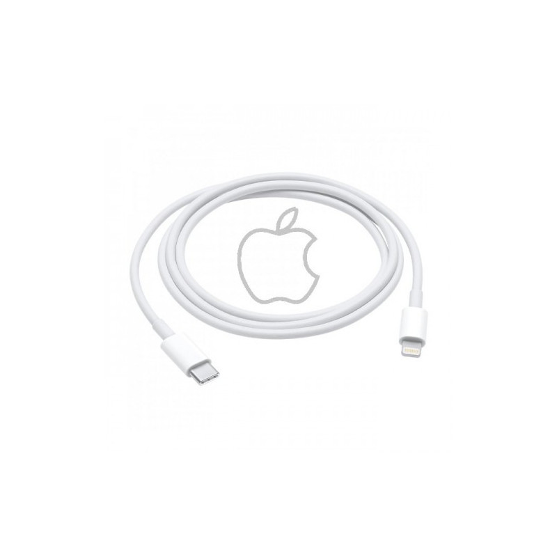 USB Cable Apple MM0A3ZM / A (A2561) white 100cm 'Type-C / Lightning' (No Package) / 100% Genuine /