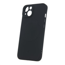 Dėklas 'MagCase Silicone' skirtas iPhone 17 juodas