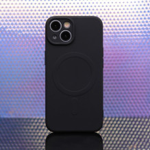 Dėklas 'MagCase Silicone' skirtas iPhone 17 juodas