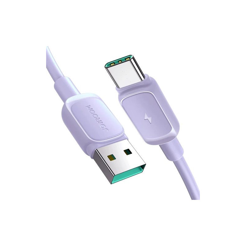 USB Cable Joyroom 'S-AC027A141P' purple 'Type-C' 120cm
