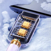 USB Kabelis Joyroom 'S-AC027A141P' violetinis 'Type-C' 120cm