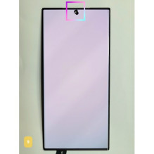 Ekranas skirtas Samsung S918 S23 Ultra juodas (Atnaujintas: Telemax) (defektuotas 4)