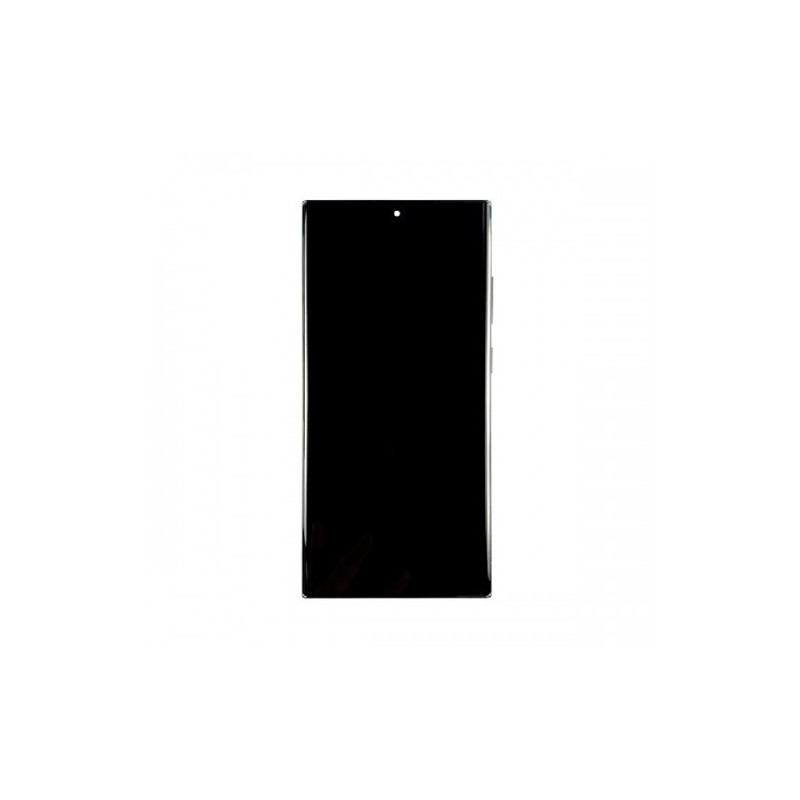 Ekranas skirtas Samsung S918 S23 Ultra juodas (Atnaujintas: Telemax) (defektuotas 234)