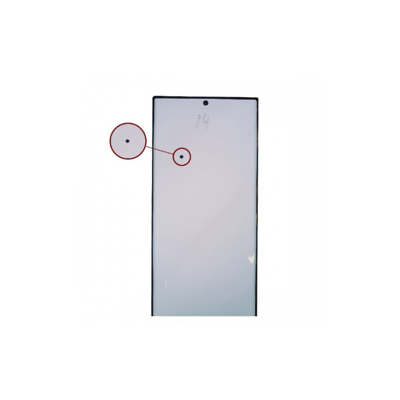 Ekranas skirtas Samsung S918 S23 Ultra juodas (Atnaujintas: Telemax) (defektuotas 14)