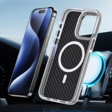Dėklas 'Fiber MagCase' skirtas iPhone 17 pilkas