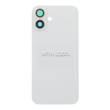 Back cover for iPhone 16 / White / (without NFC flex) / OEM