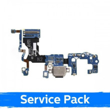 Krovimo lizdas skirtas Samsung G960 S9 su lanksčiąja jungtimi / plata originalus (Service Pack)