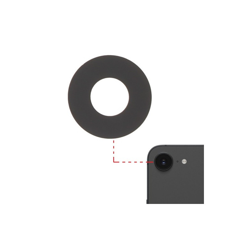 Rear camera glass for Apple iPhone 16e rear camera glass / PREMIUM /