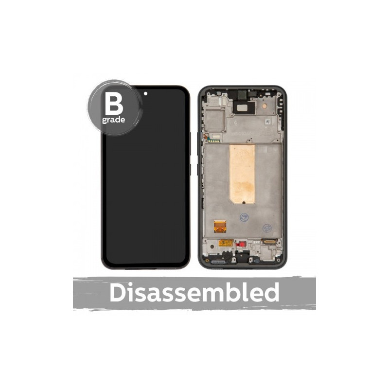 Screen for Samsung A546 A54 5G with frame / Violet / (9 / 10 used)