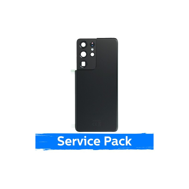 Galinis dangtelis skirtas Samsung G998 S21 Ultra / Phantom Black / (Service Pack)