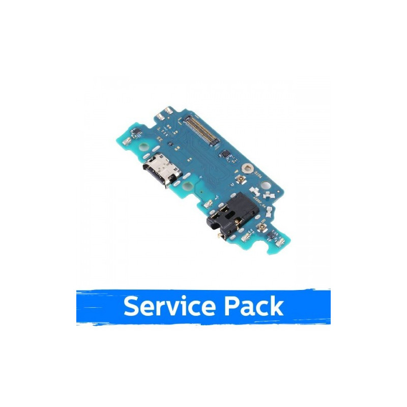 Krovimo lizdas skirtas Samsung A235 A23 4G su lanksčiąja jungtimi / plata (Service Pack)