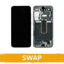 Screen for (S) Samsung S911 S23 with frame / Cream / (Updated: Telemax)