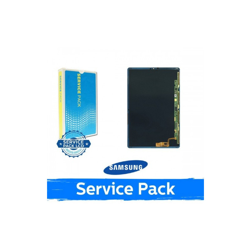 Ekranas skirtas Samsung T720 / T725 Tab S5e juodas (Service Pack)