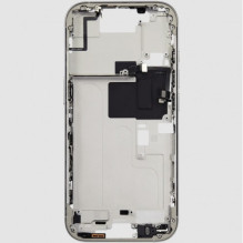 Housing for iPhone 16 Pro Max inner (middle) housing / White Titanium / OEM