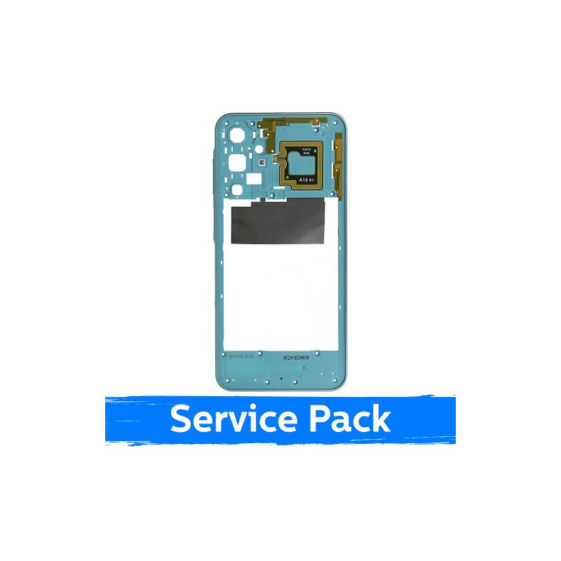 Galinis dangtelis skirtas Samsung A166 A16 5G / Light Green / (Service Pack)