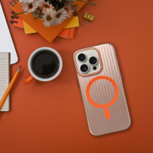 Dėklas 'Simply MagCase' skirtas iPhone 17 Pro Max smėlio spalvos Dėklas 'Simply MagCase' skirtas iPhone 17 Pro Max smėlio spalvos