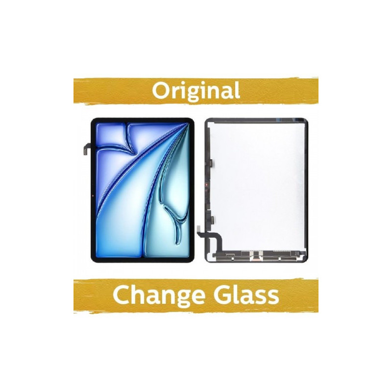 Ekranas skirtas iPad Air 11 (2024) / iPad Air 11 (2025) juodas / 4G version / (Atnaujintas: China)