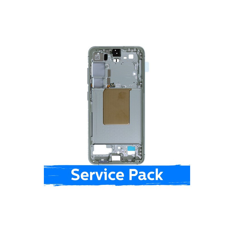 Ekrano rėmas / vidinis korpusas skirtas Samsung S921 S24 / Jade Green / (Service Pack)