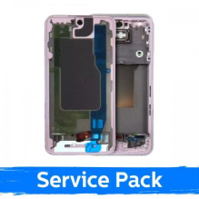 Screen frame / inner housing for Samsung A556 A55 5G / Violet / (Service Pack)