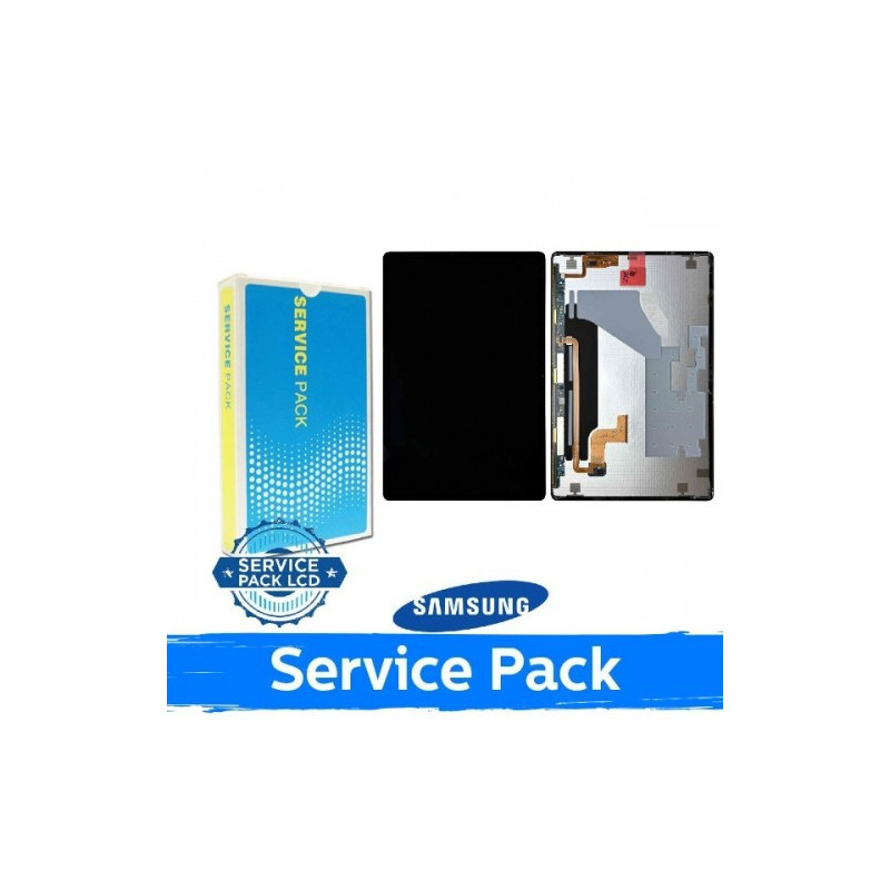 Ekranas skirtas Samsung X826 (X820) Tab S10 Plus juodas (Service Pack)